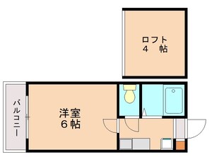 ピュア唐原弐番館の物件間取画像